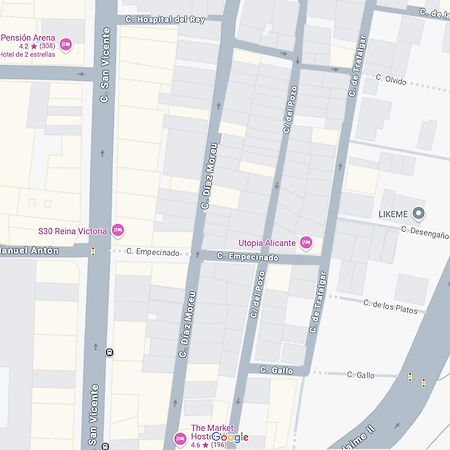 Reina Victoria Velazquez Apartment Alicante Ngoại thất bức ảnh